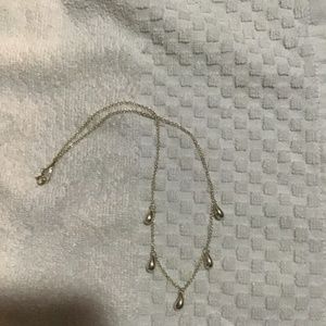Vintage Tiffany & Co Elsa Peretti tear drop necklace